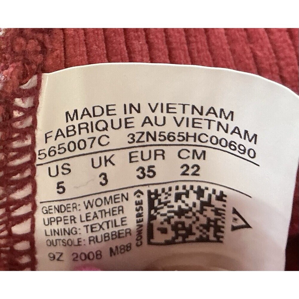 Size 5 - Converse Chuck Taylor All Star Lugged Winter GTX High Back Alley Brick - Picture 4 of 8